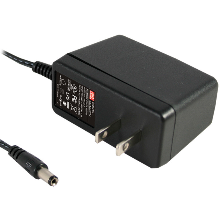 MeanWell DC12V 1.25A 15W GS15EU-3 AC To DC Reliable Green Industrial LED Power Adaptor MeanWell DC12V 1.25A 15W GS15EU-3 AC To DC Reliable Green Industrial LED Power Adaptor
